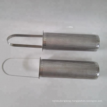 Stainless Steel Cylinder Filter Screen Filter Basket for Food and Liquid Filtration